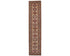 12 Feet Beige Kazak Afghan Hand Knotted Wool Runner Rug